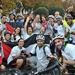 Cyclists Raise Money for Palestinians